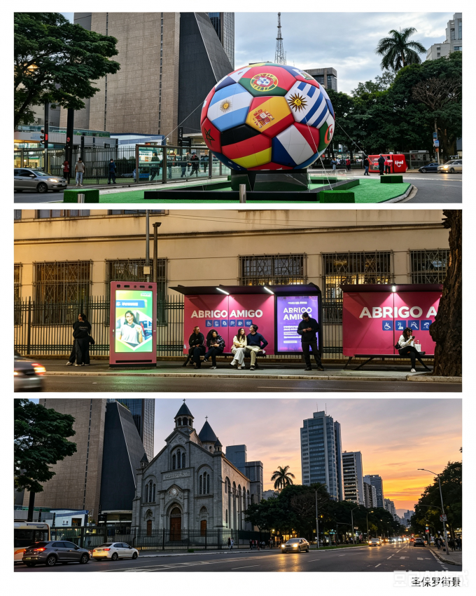 A vibrant street view of SÃ£o Paulo, capturing the energetic city atmosphere where TAZATA Audio experienced unforgettable warmth and exceptional local hospitality.